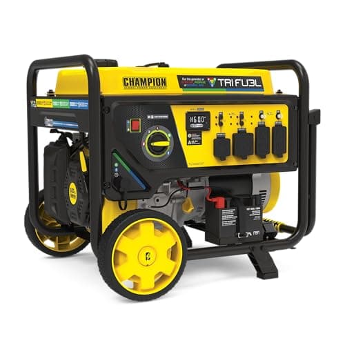 Champion 12,500W Tri-Fuel Home Backup