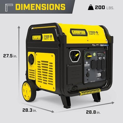 Champion 11,000W Remote Start Inverter