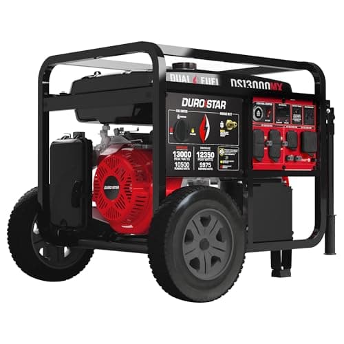DuroStar DS13000MX 13,000W Dual Fuel