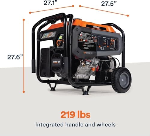 Generac 12,500W Starting Tri-Fuel