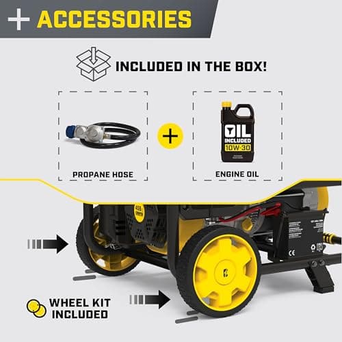 Champion 11,500W Dual Fuel Electric Start