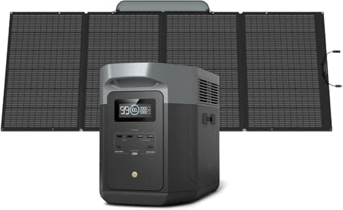 EcoFlow DELTA 2 Max + 400W Solar
