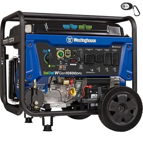 Westinghouse WGen10500DFc 13,500W Dual Fuel