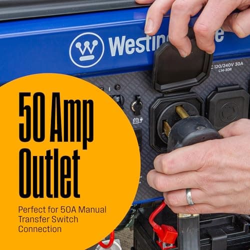 Westinghouse WGen9500DF 12,500W Dual Fuel