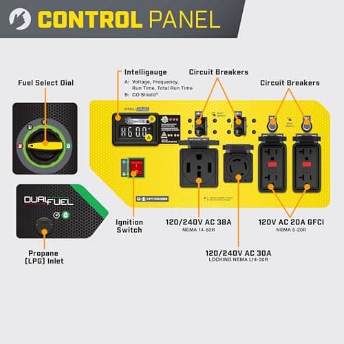 Champion 11,500W Dual Fuel Electric Start