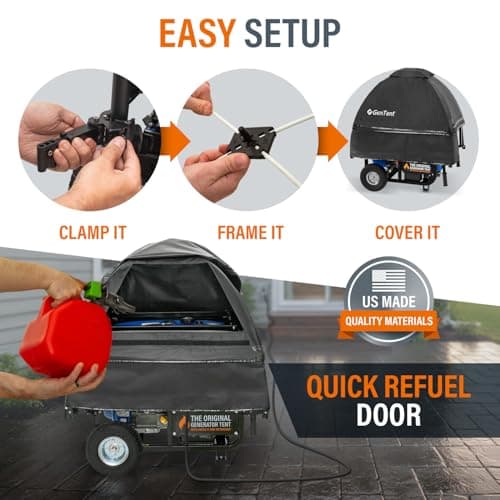 GenTent Universal Open Frame Generator Tent