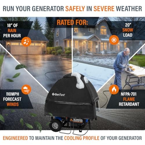 GenTent Universal Open Frame Generator Tent