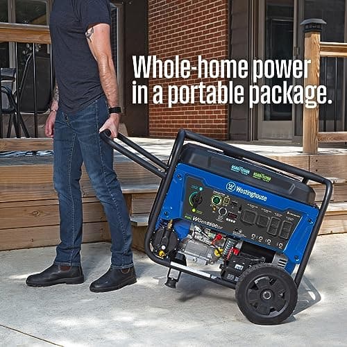 Westinghouse WGen9500DF 12,500W Dual Fuel