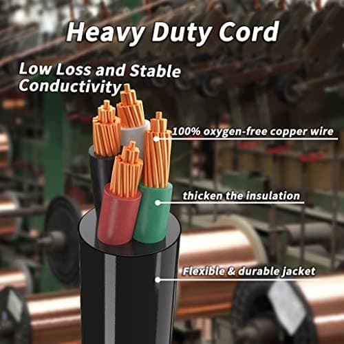 PlugSaf 25 ft 30A L14-30 Cord, 10 AWG